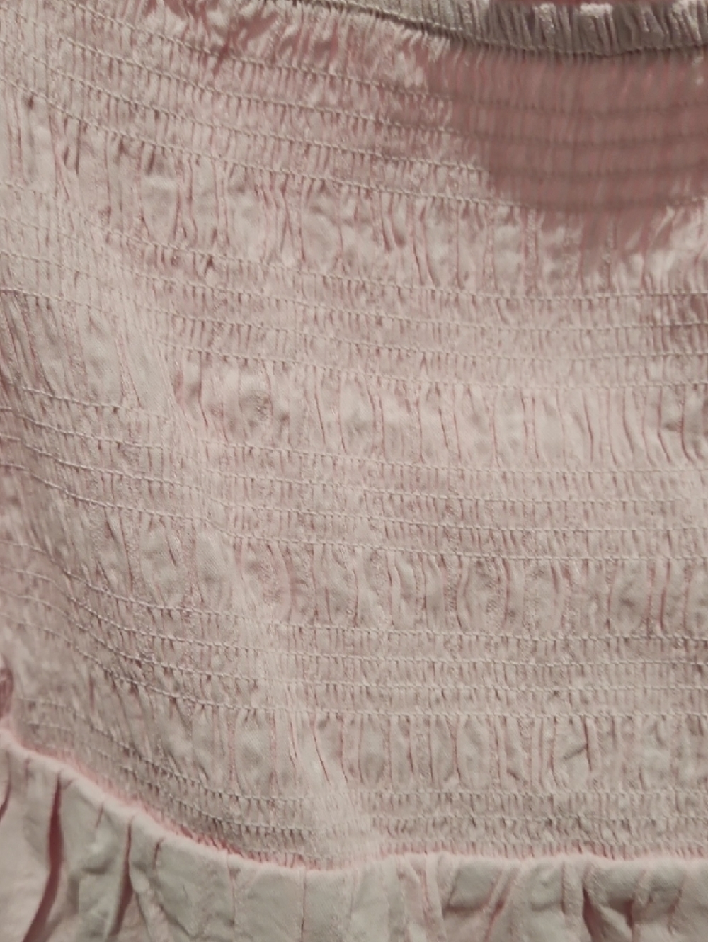 Celebrity Pink - Pink Smocked Ruffle Blouse - Picture 6 of 10